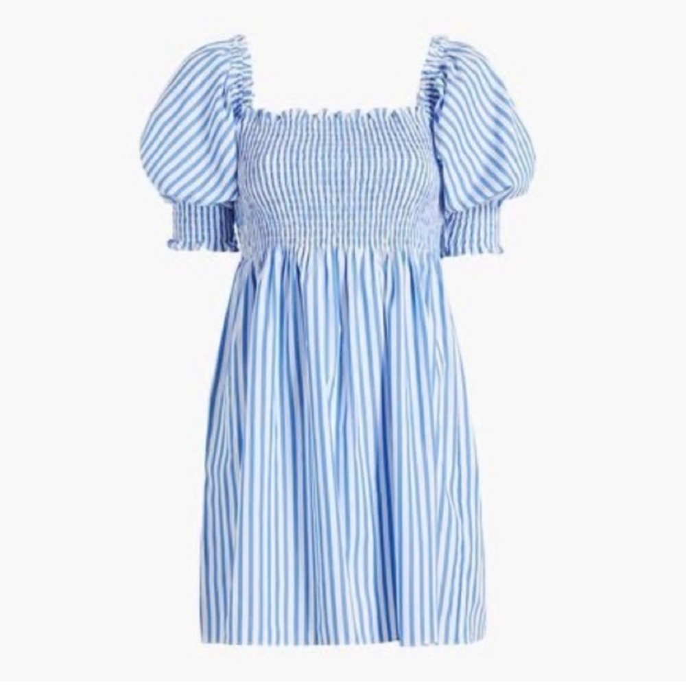 *Rare!* Hill House Home blueberry stripe Athena dress size M